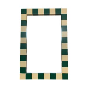 Checkerboard Green Mirror