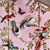 Jardin De Orient Pink & Gold 274x76cm Hand Tufted Runner Rug