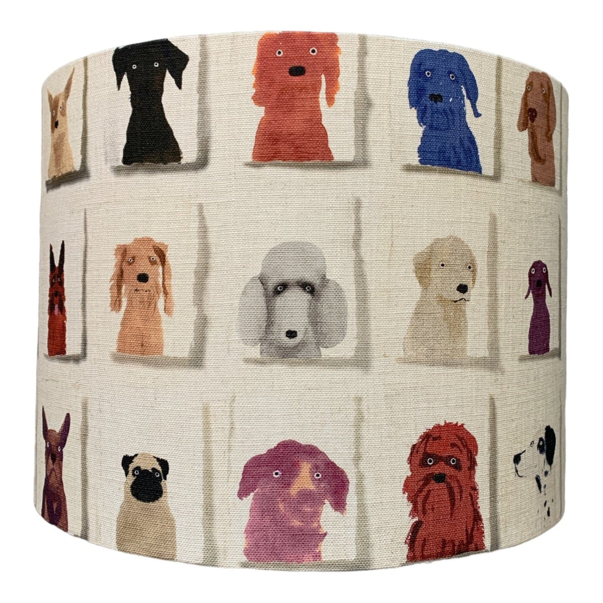 Doggy Mixture 16" Drum Lampshade Little & Fox