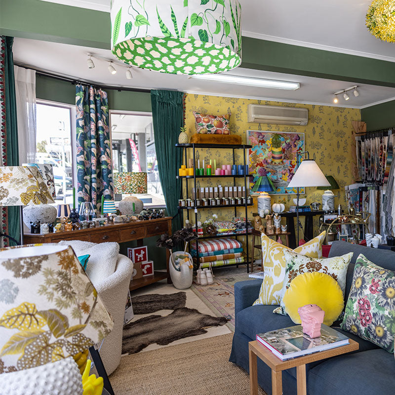 Inside Little and Fox store in Havelock North