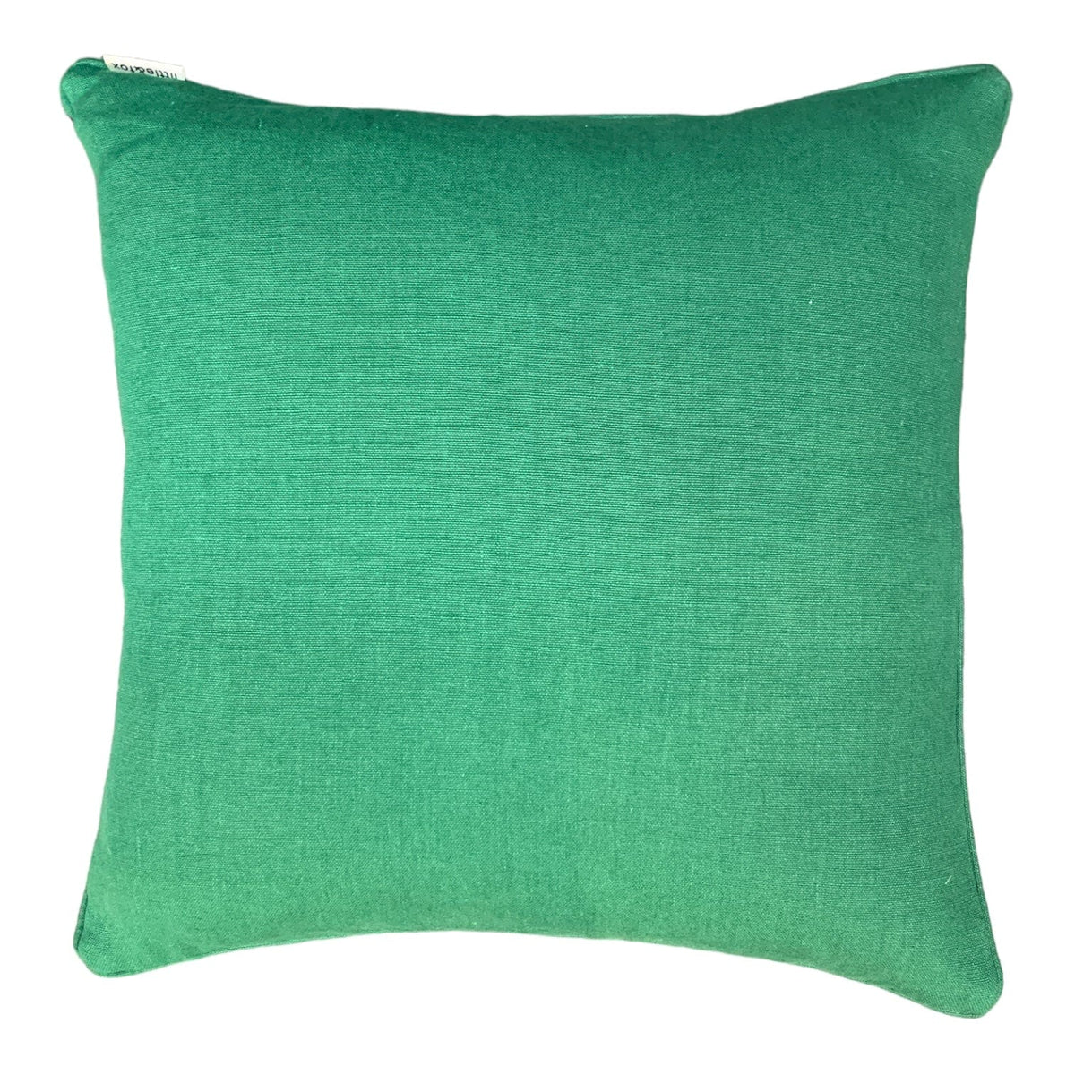 Meander Emerald 50x50cm Piped Cushion