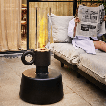 Flamtastique Giant Oil Lamp Anthracite