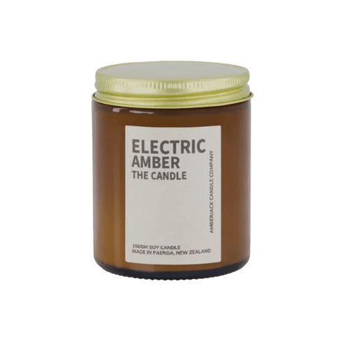 Electric Amber Soy Candle Small