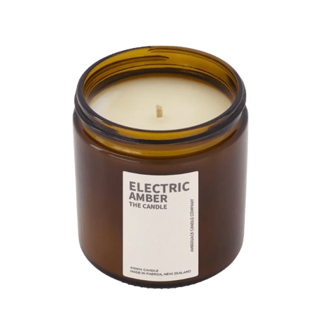 Electric Amber Soy Candle Large