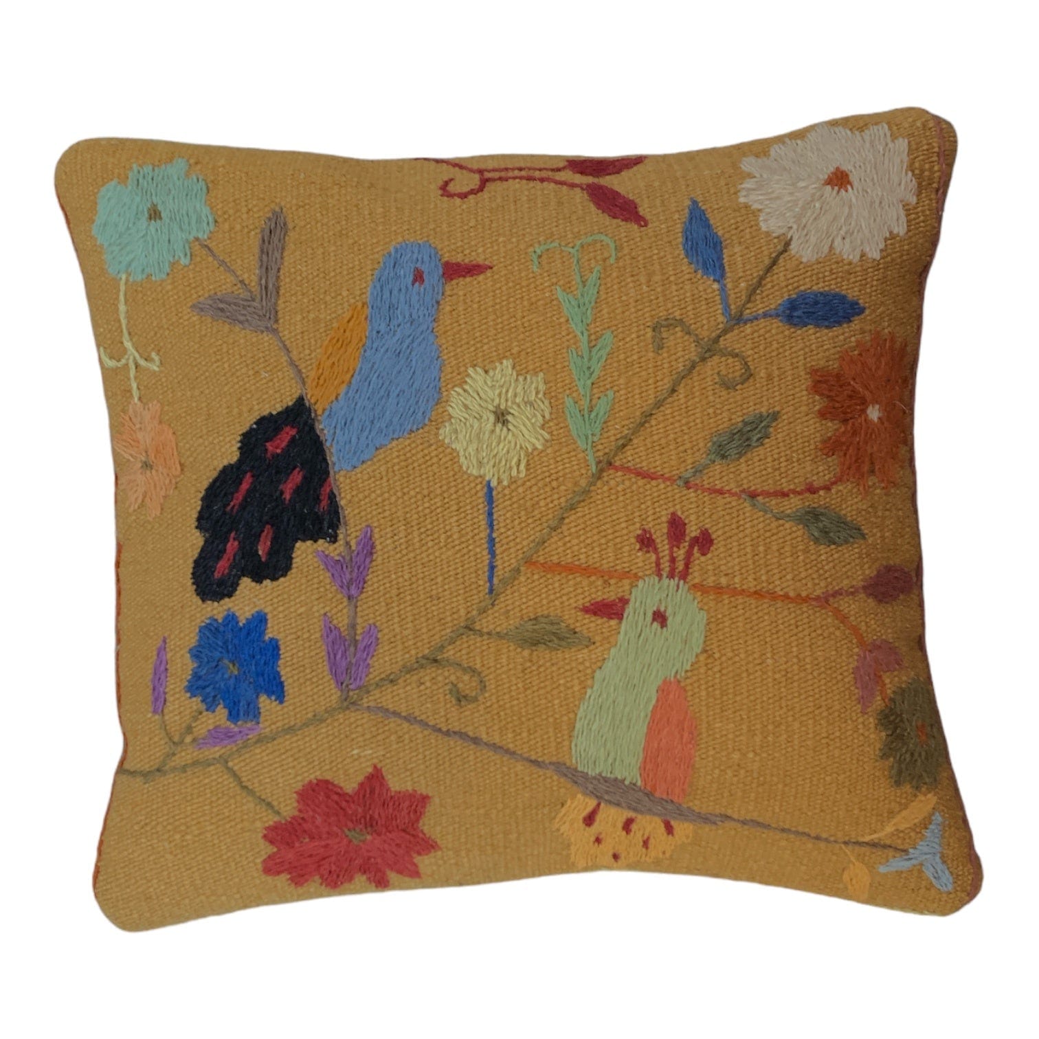 Bluebird Embroidered 40x42cm Cushion