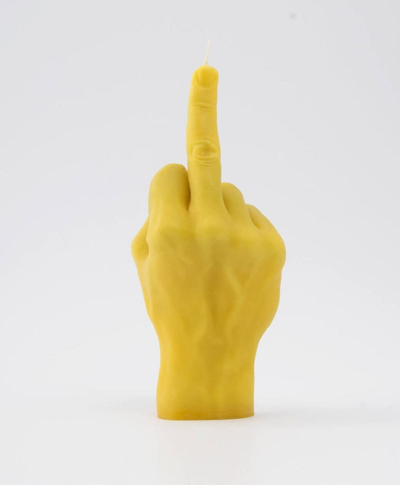 Candle Hand F*ck You - Yellow
