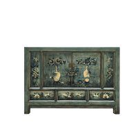 Oriental Style Green Cabinet