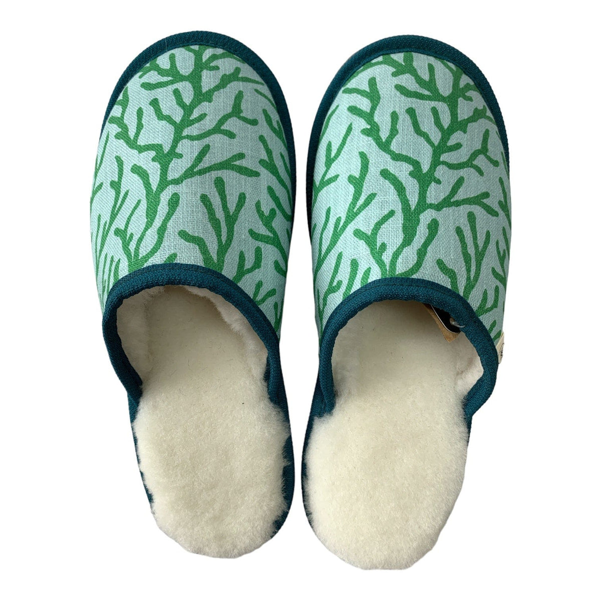 Green-Coral-Medium-White-Slippers-Little-and-Fox
