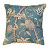 Hydrangea Bird Floral 60x60cm Piped Cushion