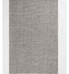A speckled grey rug.