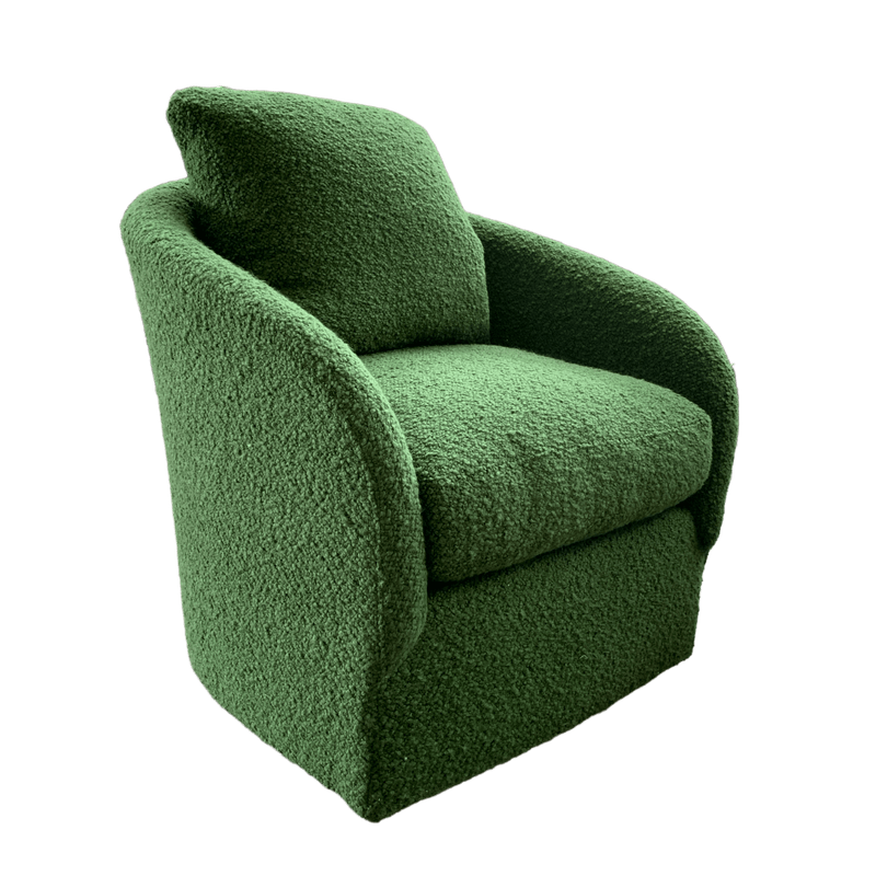 Swivel Chair in Designers Guild Cormo Boucle