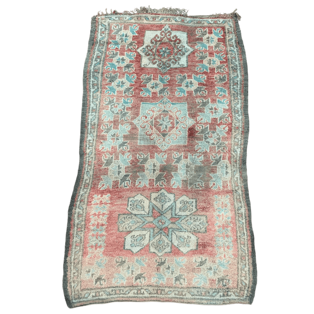 Aziza Vintage Moroccan Rug Little & Fox