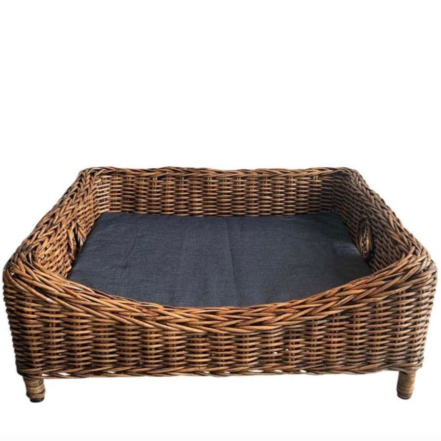 Rattan Small Pet Bed Little & Fox