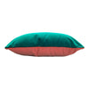 South Beach Coral & Emerald 55x40cm Outdoor Cushion Little & Fox