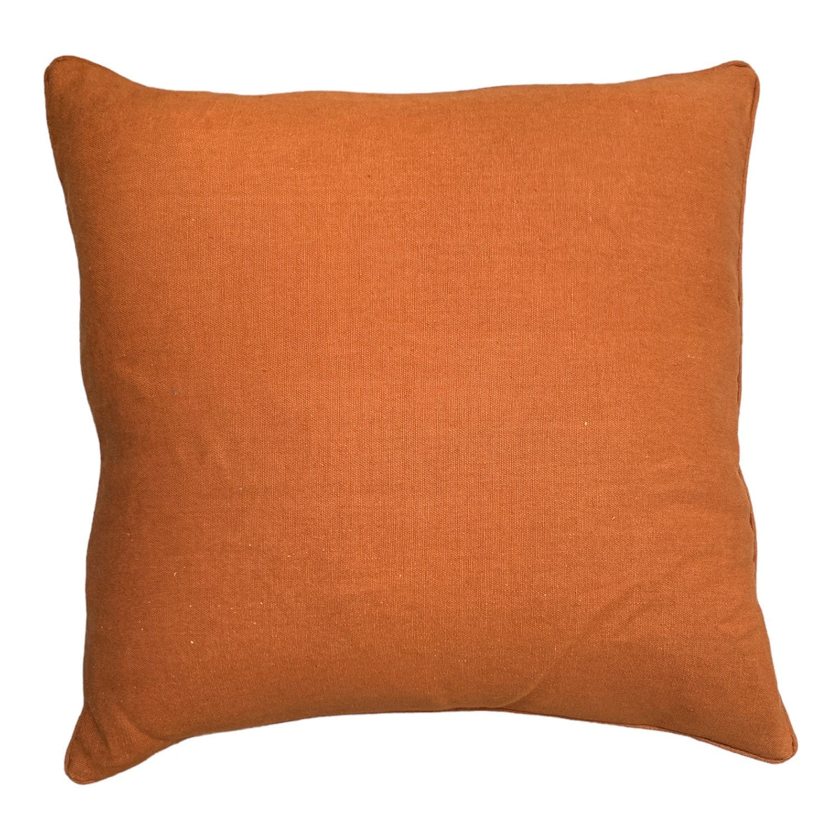 Tielt Terracotta 55x55cm Piped Cushion Little & Fox