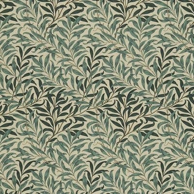 Willow Boughs Taupe and Green Fabric