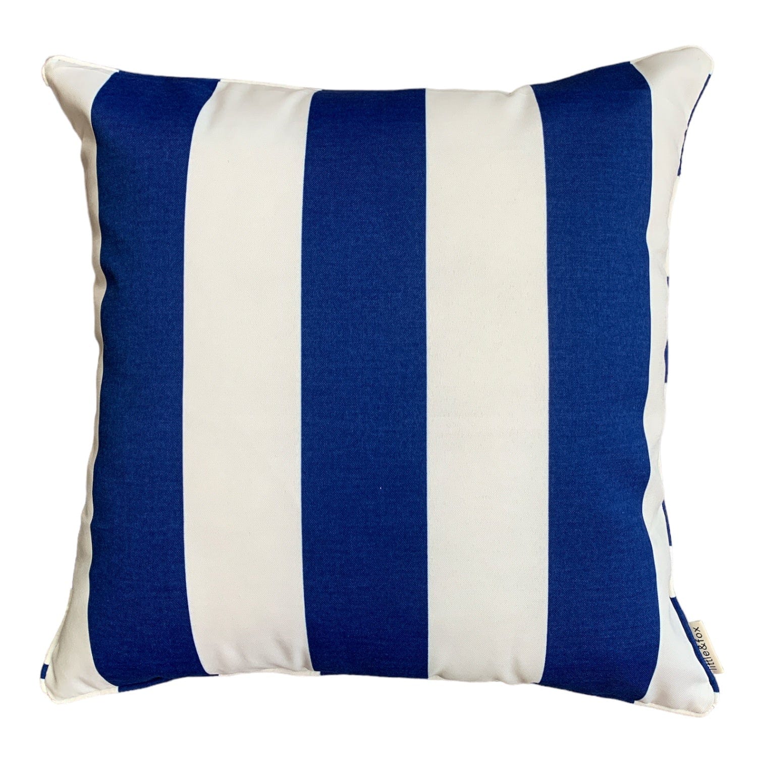 Cabana Cobalt Stripe 50x50cm Outdoor Cushion