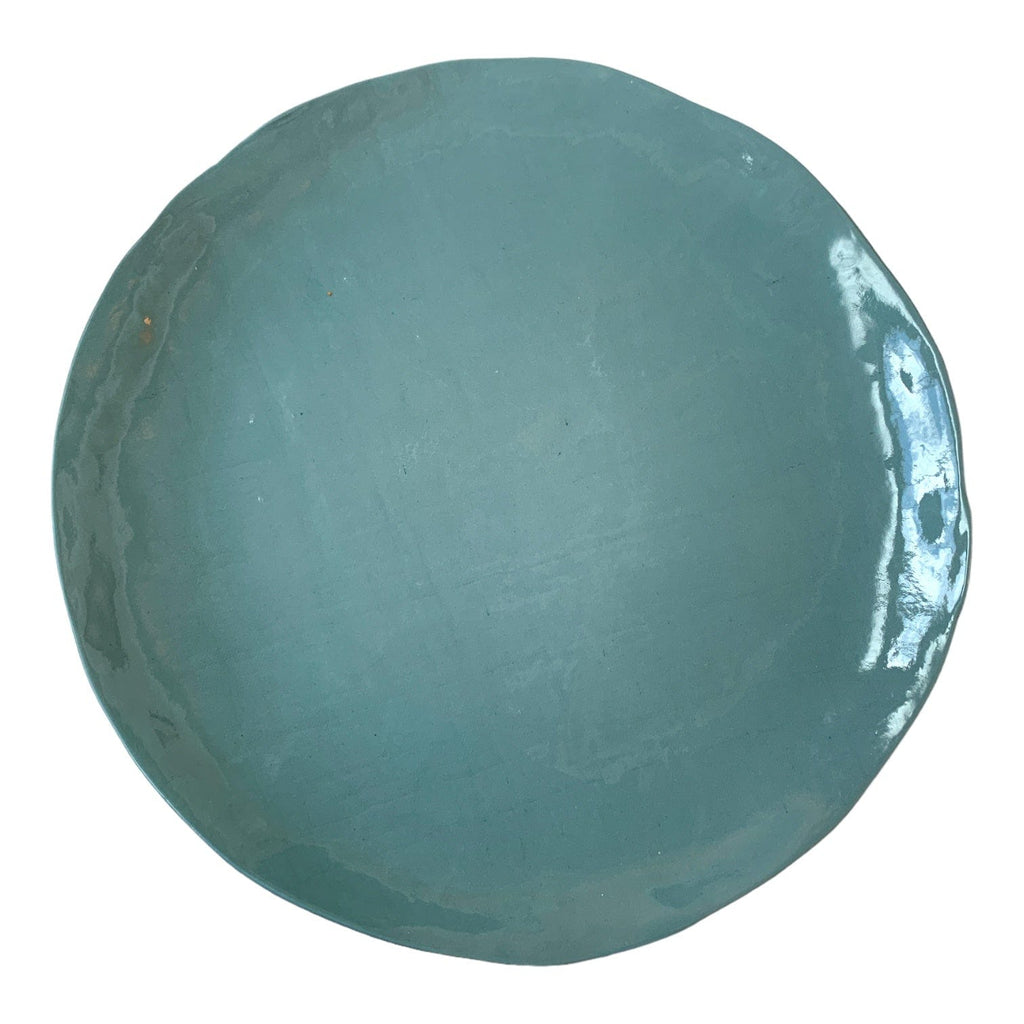 Ceramic Serving Platter Teal Little & Fox