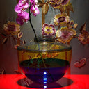 Shibuya-vase-smoke-yellow-blue-Kartell_Little-and-Fox