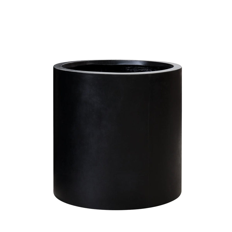 Mikonui Cylinder Planter Medium - Black PRE ORDER Little & Fox