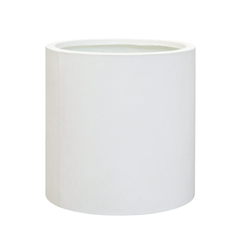 Mikonui Cylinder Planter Large - White PRE ORDER