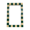 Checkerboard Green Mirror