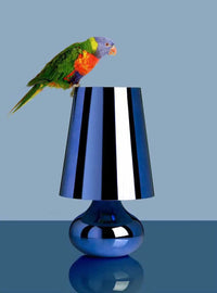 Kartell cindy Lamp Blue Little and Fox