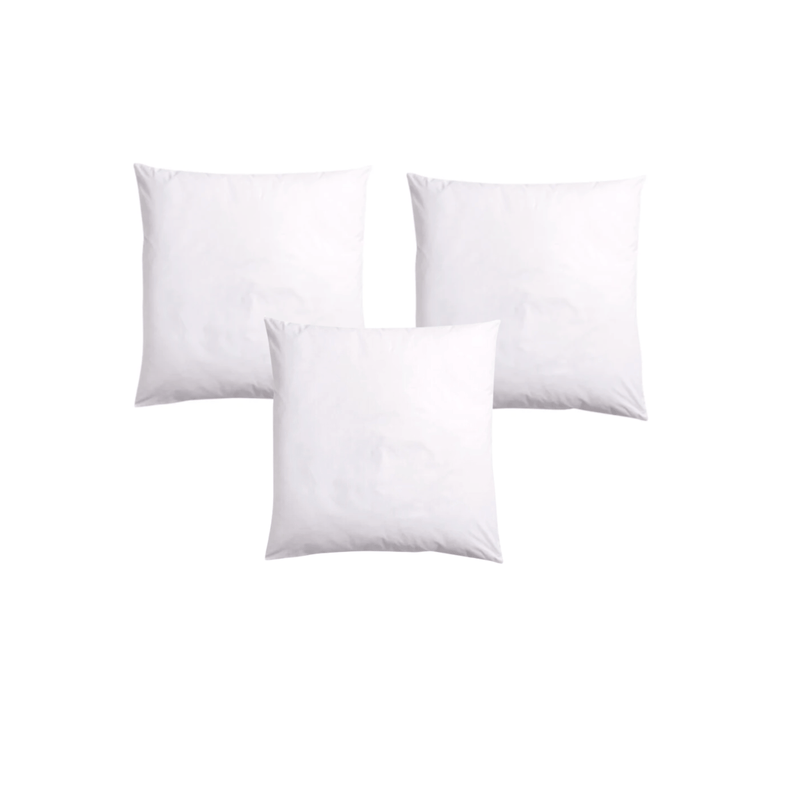 55x55cm Feather Cushion Inner Bundle of 3