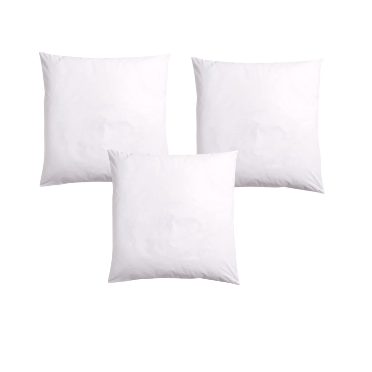 65x65cm Feather Cushion Inner Bundle of 3