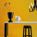 Sottsass Calice Vase Black