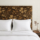 Custom Rectangle Headboard with Antique Nails