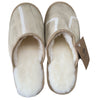 Beige Kelly XL White Slippers Little & Fox