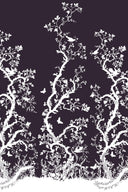 Birdbranch Wallpaper Panel PRE ORDER