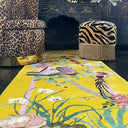 Birdsong Yellow Hand Tufted Rug PRE ORDER