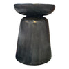 Black Concrete Side Table Little & Fox