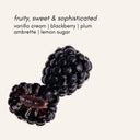 Blackberry Cream Soy Candle Small