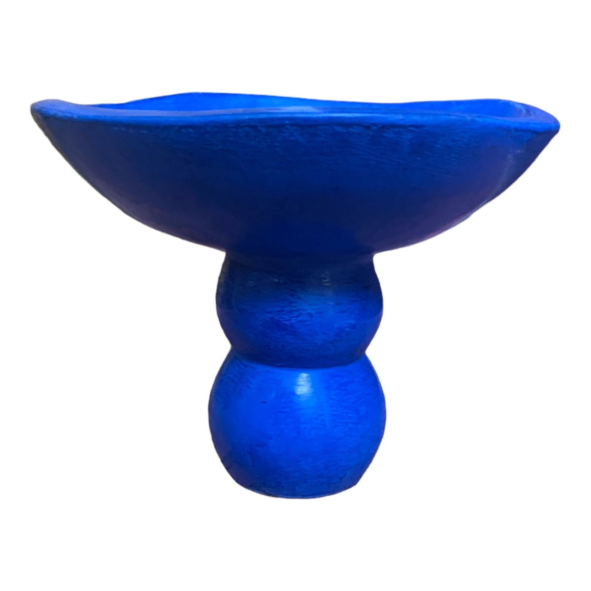 Blue Pedestal Bowl Little & Fox