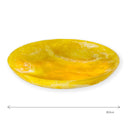Buttercup Swirl Resin Platter