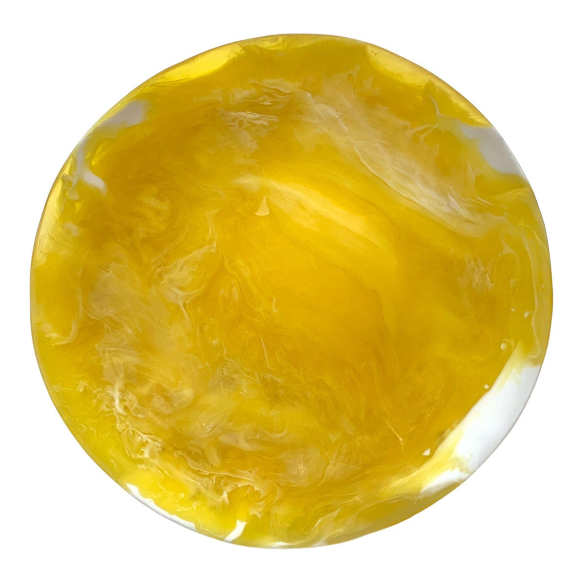 Buttercup Swirl Resin Platter Little & Fox