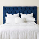 Custom Buttoned Headboard