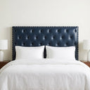 Custom Buttoned Headboard