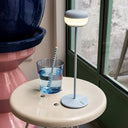 Cheerio Wireless Table Lamp Jet Blue