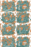 Chinoiserie Toile Wallpaper PRE ORDER