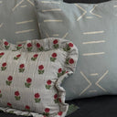 Kongo Powder 55x55cm Piped Cushion