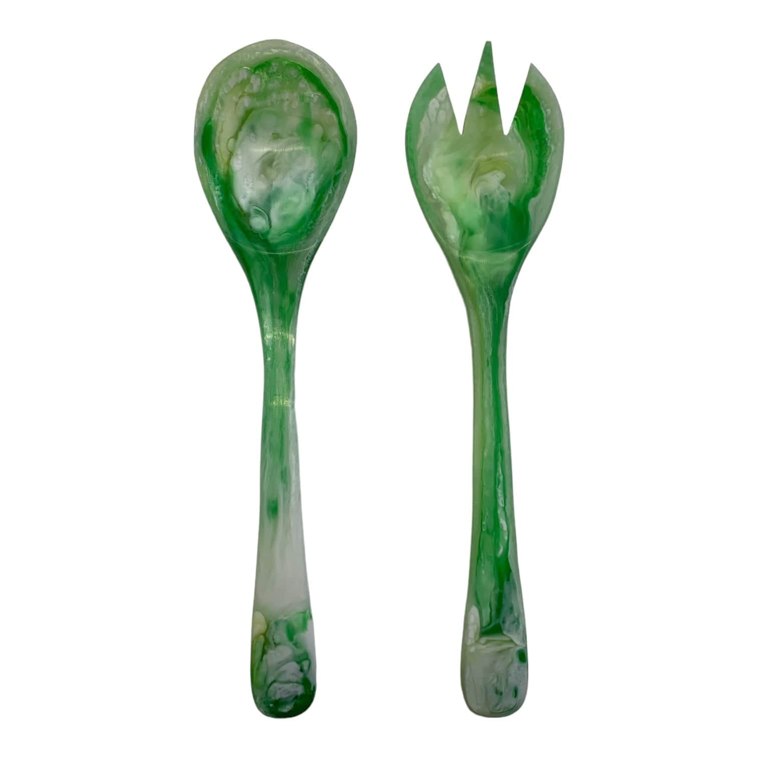 Clover Resin Salad Servers Little & Fox