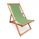 Custom Isla Teak Outdoor Deck Chair