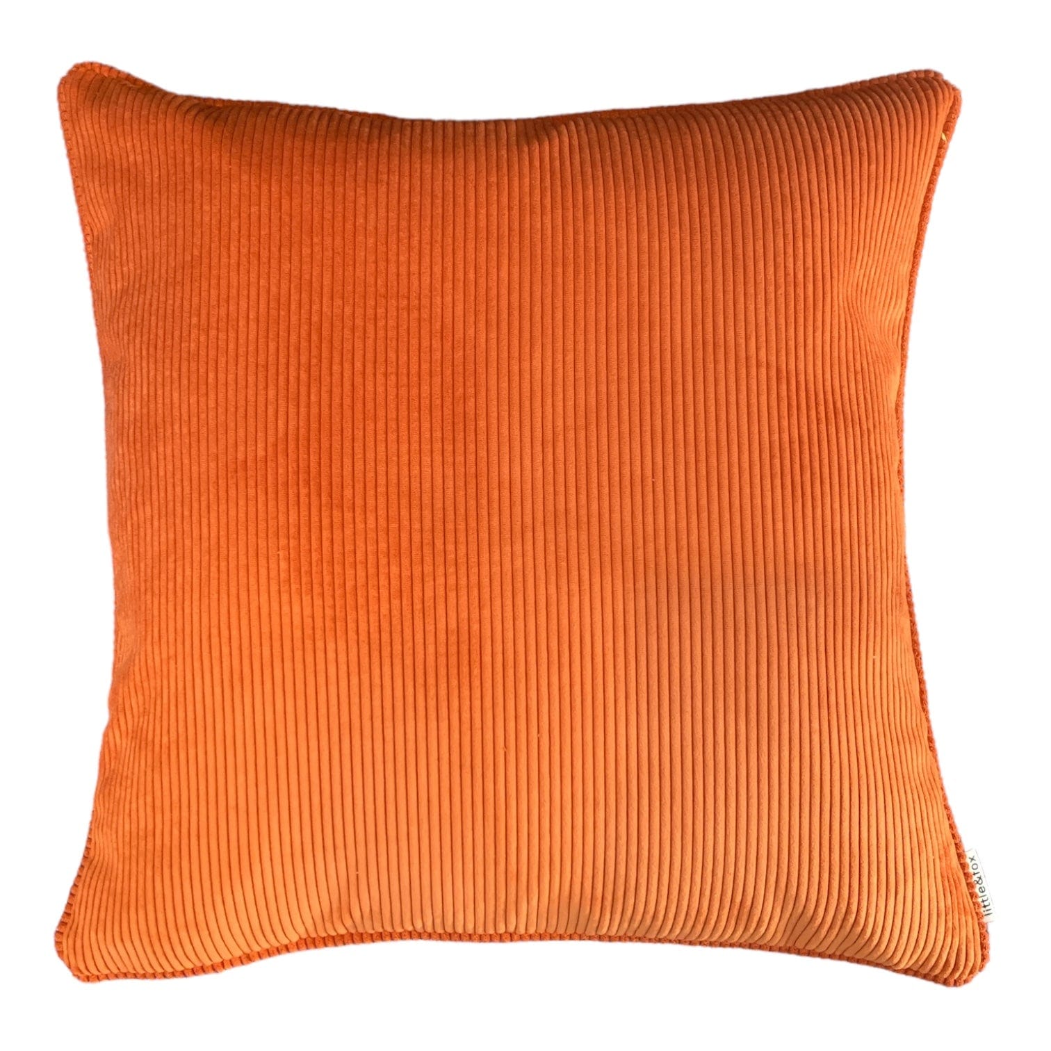 Darven Tangerine Piped 55x55cm Cushion Little & Fox