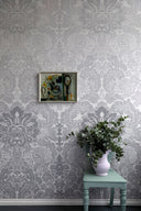 Disappearing Damask Wallpaper Panel PRE ORDER