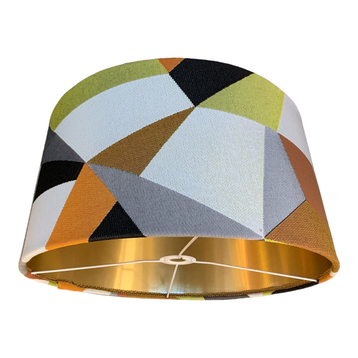 Donghia Gold Lined 20" Open Cone Lampshade Little & Fox