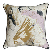 Eternal Toile Cushion Piped 50x50 Little and Fox 